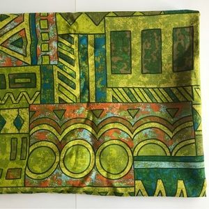 Vintage Filkauf Screen Printed Linen Fabric